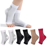 Neuropathy Socks for Women, 6Pairs Soothe Compression Socks for Neuropathy Pain, Ankle Brace Plantar Fasciitis Swelling Relief (S/M)