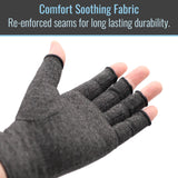 Heelbo Arthritis Compression Gloves for Pain Relief, Reduces Swelling & Stiffness, FSA & HSA Eligible, Fits Men & Women, Joint Pain Relief, Medium