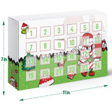 Advent Calendar 2024 - Christmas Countdown Calendars 24 Days of Surprises with 10mm Straw Toppers - Straw Cover Caps Funny Gifts for Cup 30Oz 40Oz Tumbler Kids Teens Boys Girls Adults