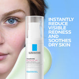 La Roche-Posay Toleriane Rosaliac AR Visible Redness Reducing Cream | Color Correcting Face Cream for Sensitive Skin with Green Pigments | Soothing and Hydrating