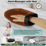 cotsoco Cordless Electric Hand Massager for Arthritis and Carpal Tunnel Relief, 6 Levels Hand Therapy with Heat and Compression, Finger and Wrist Massager Machine for Pain Relief