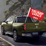 WENWELL Trump Vance 2024 Flag Double-Sided 3x5 Ft - Make America Great Again Trump Vance '24 Presidential Campaign Banners for car Boat Outdoor,Premium 3-Ply Durable Material,Red