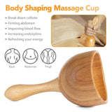 JUNRA 3 in 1 Wood Therapy Massage Tools, Wood Therapy Tools for Body Shaping, Maderoterapia Kit, Lymphatic Drainage Massager, Wooden Massage Roller, Anti-Cellulite Massager, Body Sculpting Tools