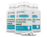 Justified Laboratories (3 Pack) Best Breath Max 40 Billion CFU Probiotic Oral Support 180 Capsules