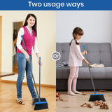 Upgrade Your Broom and Dustpan Set - Dustpan and Broom Combo Perfect for Home, Office, and More