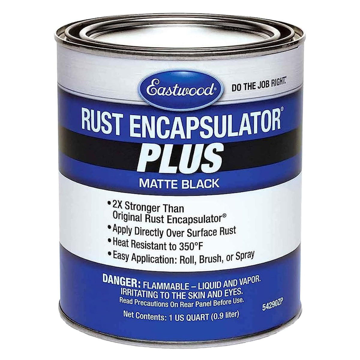 Eastwood Matte Black Rust Encapsulator Plus | Long Lasting Durable Fin