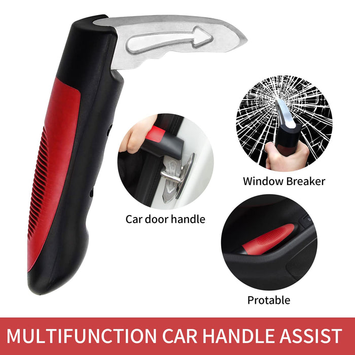 MOSKESON Car Door Handle for Elderly, Assist Handle for Automotive Support Handle Multifunctional Car Handle Assist, Handicapped Elderly Assistance Products