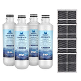 MARRIOTTO Water Filter LT1000PC Replacement for Refrigerator, Compatible with LT1000PC/PCS, LT1000PC, LT-1000PC, MDJ64844601, ADQ747935 ADQ74793504 Water Filter (4+4)