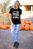 Halloween Shirt Women I Found This Humerus Ghost T Shirt Funny Nurse Graphic Tee Tops A-Black