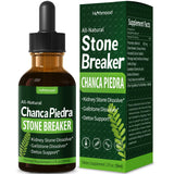 Herbmood Chanca Piedra Stone Breaker Drops for Kidney Stones & Gallstone Dissolver, Horsetail Extract Kidney Cleanse Detox & Repair, Gotas de Cola de Caballo y ChancaPiedra para Los Riñones. 2 oz