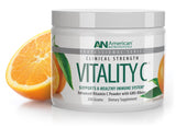 American Nutriceuticals Vitamin C Powder - Supplement for Immune Support - Natural, Sugar Free -Non-Acidic - No Upset Stomach - 4000mg