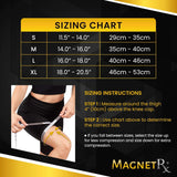 MagnetRX® Magnetic Knee Compression Sleeve - (2-Pack) Knee Support with Magnets for Knee Comfort & Recovery - Magnet Knee Brace Support (Large)