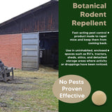 CKXVOD Rodent Repellent, Mouse Repellents Outdoor, Peppermint Oil to Repel Mice and Rats, Rat Repellent for House, Get Rid of Mice,Rat Deterrent Indoor, Mice Repellent Indoor, Effectively-4P