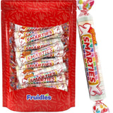 Fruidles Giant Smarties Hard Candy Roll, Assorted Flavors, Individually Wrapped (9-Pack)