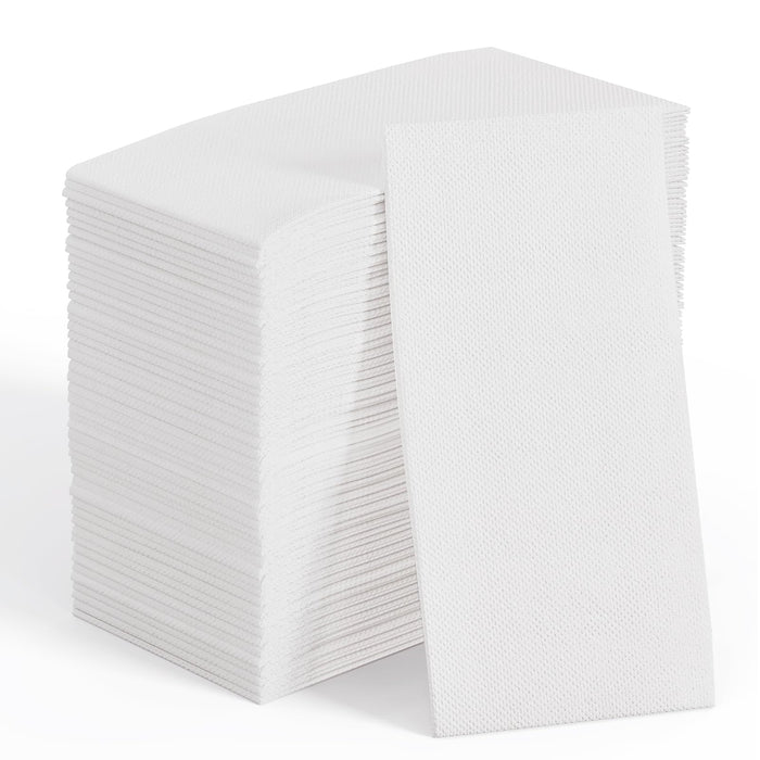 JOLLY CHEF 200 Pack Bathroom Paper Napkins Disposable Guests Hand Towels