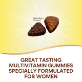 Women’s Daily Gummy Multivitamins - 16 Essential Vitamins & Minerals - Mixed Berry Flavor - 130 Gummies