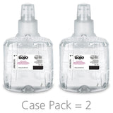 Gojo Clear & Mild Foam Handwash, EcoLogo Certified, 1200 mL Foam Hand Soap Refill LTX-12 Touch-Free Dispenser (Pack of 2) - 1911-02