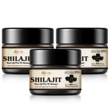 SENNASI Shilajit Pure Himalayan Organic Shilajit Resin - 600mg Maximum Potency Natural Organic Shilajit Resin with 85+ Trace Minerals & Fulvic acid for Energy, Immune Support, 30 Grams (3 Pack)