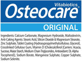 Vitabiotics Osteocare Calcium 800mg with Vitamin D3, Magnesium, and Zinc - Bone Health and Immunity Multivitamin Supplement for Men and Women - 90 Tablets