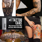 Hustle Butter Tattoo Aftercare - Tattoo Balm Stick - On The Go Tattoo Aftercare - Naturally Derived Vegan Cruelty Free - Mess Free - 1.6 oz