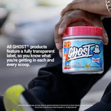 GHOST Gamer: Energy and Focus Support Formula - 40 Servings, Sonic Ocean Water - Nootropics & Natural Caffeine for Attention, Accuracy & Reaction Time - Vegan, Gluten-Free