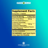 Spring Valley Supplement, 30 Count Vegetarian Capsules, Dietary Supplement (Pack of 1, Unflavored)