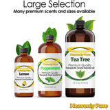 HEAVENLY PURE Tea Tree Essential Oil - Huge 16 OZ Bulk Size -Therapeutic Grade - Tea Tree Oil is Great for Aromatherapy