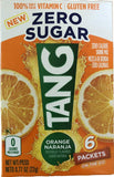 Tang On The Go! Orange Naranja Vitamin C Drink Mix 6 packets (Pack of 6)