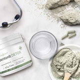 EFFECTIVE NATURE - Bentonite Detox - 400 g - Certified Medical Device for Binding Heavy Metals in the Body - 100% Ultra Fine - Made in Germany - No Unwanted Additives