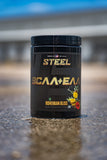 Steel Supplements | High Performance BCAA EAA Powder | Promotes Lean Muscle Growth and Workout Endurance | 2:1:1 Ratio to Recover Muscle Faster 30 Servings. (Bohemian Bliss)