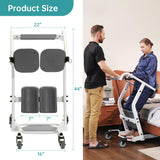 ELENKER Stand Assist Lift - Sit to Stand Lift Patient Transport Unit for Elderly - Patient Lift for Home Care Use- 400 Pound Weight Capacity