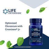 Optimized Chromium with Crominex 3+, 500 mcg, 60 vcaps (Pack of 2)