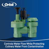 ORBIT 57623 3/4" 4-Pack Plastic Fpt Automatic Anti-siphon Zone Valve