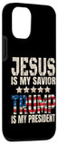 iPhone 12/12 Pro Trump phone case Jesus Is My Savior Trump Is My President Case