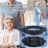 Leetye Mei Gait Belt Gate Belt for Seniors with 7 Handles and Leg Strap, Transfer Belts for Elderly Lift Belts with Function Prevents Patient from Shifting More Effectively