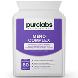 PUROLABS Menopause Complex Support Supplements - 60 Capsules - Non-GMO, Estrogen Tablets for Hormone Balance, Sleep, Hot Flushes & Night Sweats - with Maca Root, Sage - Made in UK