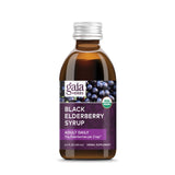 Gaia Herbs Black Elderberry (Sambucus Nigra) Syrup Adult Daily - Immune Support Supplement - with USDA Certified Organic Black Elderberries for Immune System Support - 5.4 Fl Oz (16-Day Supply)