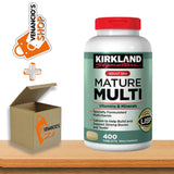 Kirkland Signature Adult 50+ Mature Multi Vitamins & Minerals, Multivitamin for Men and Women 50 Plus, 400 Tablets + Includes Venancio’sfridge Sticker (Pack of 1)
