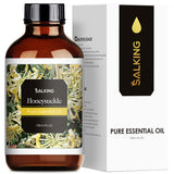 Honeysuckle Essential Oil 4 Fl Oz (120ml) - Pure and Natural Honeysuckle Aromatherapy Fragrance Oil, Honeysuckle Oil for Diffusers, Candle Making, Massage, Soap