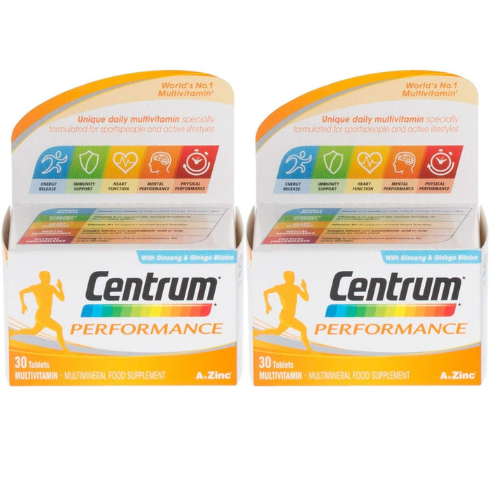 Centrum Performance Multivitamins (Pack of 2), 30 Count