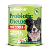 Probiotics for Dogs - Probiotic Chews for Dogs Digestion & Gut Health - Immune & Yeast Balance Dog Probiotics - Bowel Support Probiotic and Prebiotic for Dogs - Itch and Allergy Dog Probiotic - 120pcs