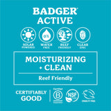 Badger Mineral Sunscreen Cream SPF 30, All Natural Sunscreen with Zinc Oxide, 98% Organic Ingredients, Reef Safe, Broad Spectrum, Water Resistant, Unscented, 2.9 fl oz (2 Pack)