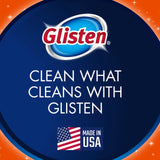 Glisten Washing Machine Cleaner, Helps Remove Odor, Buildup, and Limescale, Fresh Scent, 12 Ounce Bottle, 3-Pack