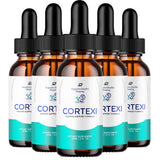 Indelo Cortexi Tinnitus Ear Drops - Cortexi 24, Cortexi Liquid Drops, Cortexi Reviews, Cortexi Drops for Ear Relief (5 Pack - 300 ML)