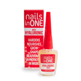 Amen Beauty Nails In One: Ultimate Nail Strengthener & Growth Treatment, Clear Nail Polish Strengthener, Hard as Nails Keratin Treatment for Damaged Nails.