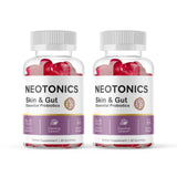 (Official 2 Pack) Neotonics Gummies - New Advanced Formula Neotonics Skin and Gut Gummies, Neotonics Gummies, Neotonics Skin and Gut Gummies Reviews, Neo Tonics Skin & Gut essential probiotics (120ct)