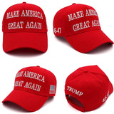 MAGA Hat Trump 2024 Hat, Donald Trump 45-47 Make America Great Again Hat, Take America Back Flag and Stickers, Embroidered Adjustable Baseball Cap