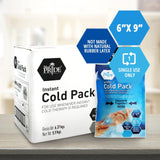 MED PRIDE Instant Cold Pack (6x9)-Set of 24 Disposable Cold Therapy Ice Packs for Pain Relief, Swelling, Inflammation, Sprains, Strained Muscles, Toothache for Athletes & Outdoor Activities