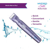 SCHICK HYDRI SILK Perfect Finish Trimmer, 8-in-1 Grooming Kit for Women