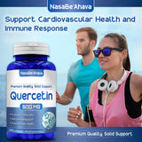 NasaBeahava Pure Quercetin 500mg Supplement 200 Capsules Quercetin Dihydrate